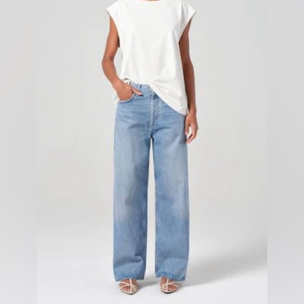 Agolde Low Slung Baggy Jeans Libertine sz 24